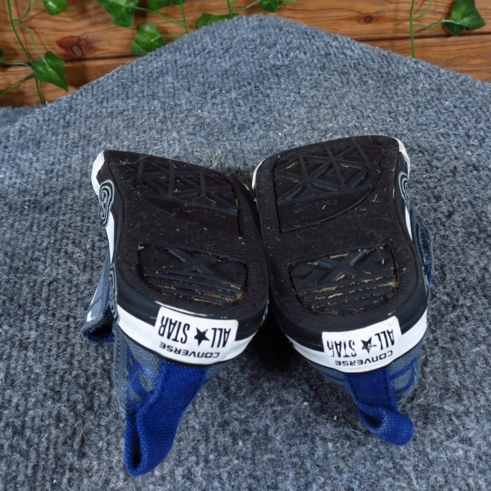Converse Creatures Ox Toddler Boys Casual Sneakers Size T6‎ Playful Blue Gray